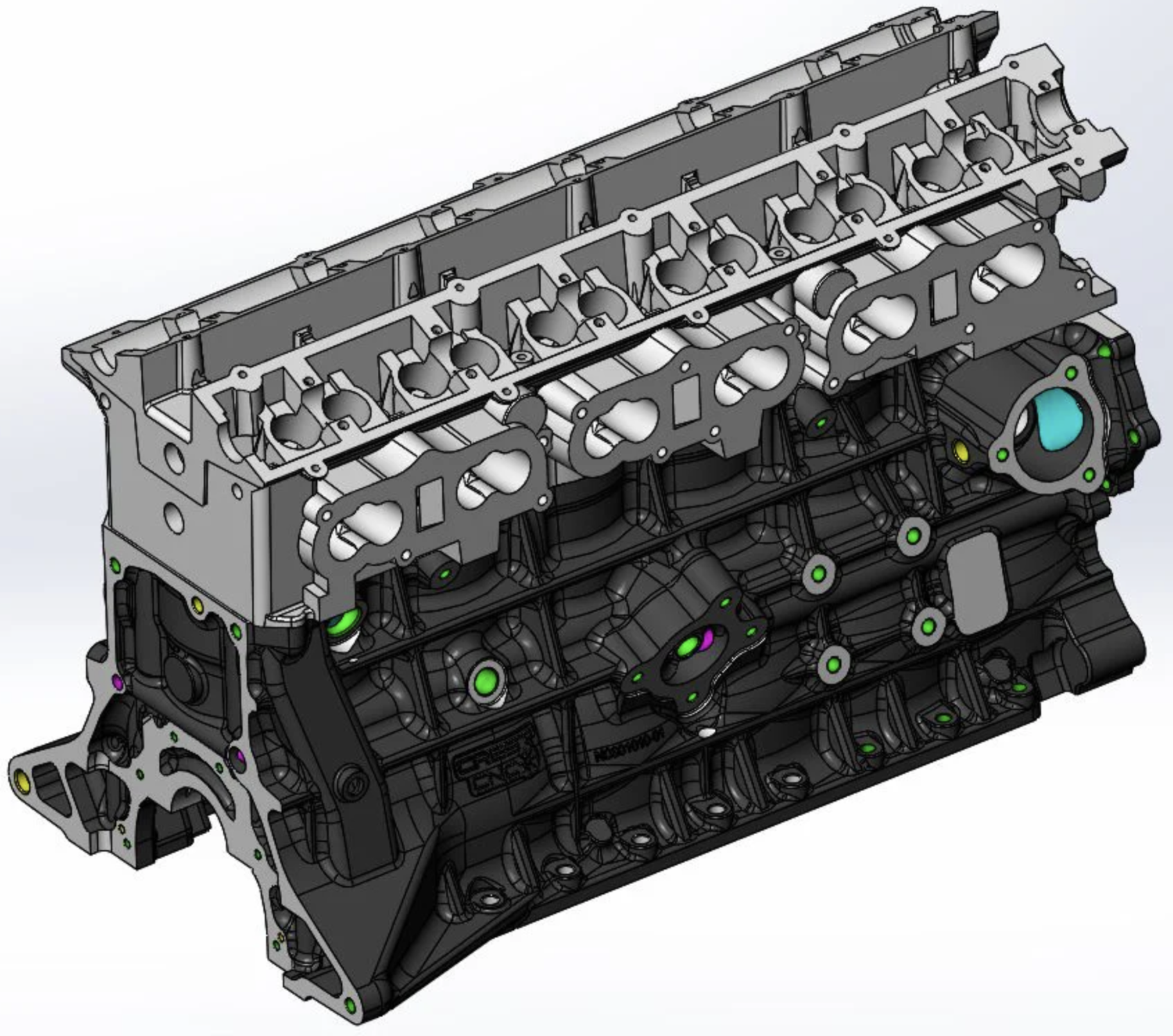 RB26 CAST IRON ENGINE BLOCK